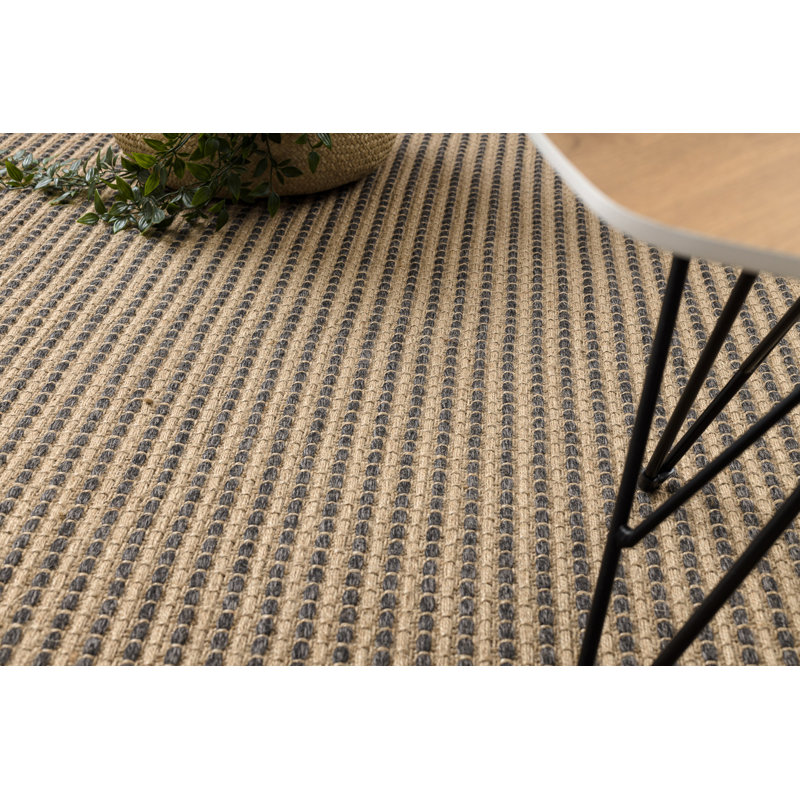 Kirtin Jute / Sisal Flatweave Area Rug, Rectangular 200 x 290cm