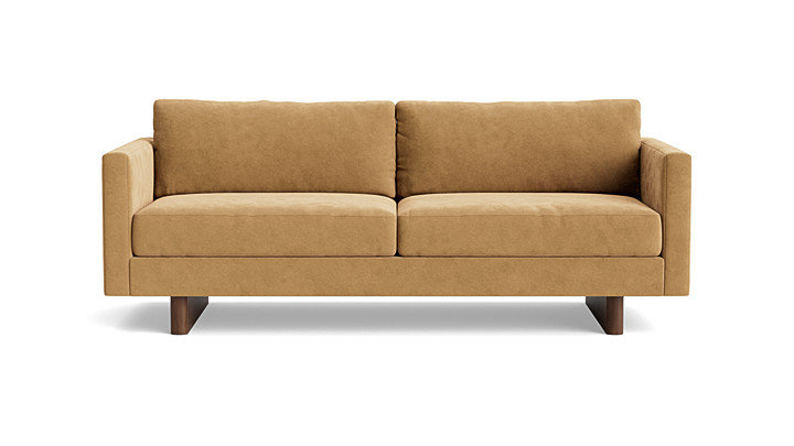 Vintage Sofa (85"), Performance Velvet - Nutmeg