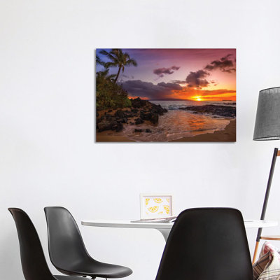 Sunset At Secret Beach by Jonathan Ross Photography - Wrapped Canvas Print