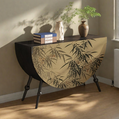 Armoire de salon moderne semi-circulaire