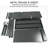  BBQ Grill Storage Cart/Bin, Grill Carts Outdoor Storage Cabinet With Wheels 23.5''Lx20.31''Wx35.51''H(2 Wheels)