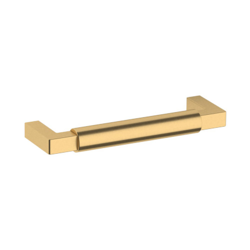 Satin Brass 4" Cabinet Pull with Mounting Hardware