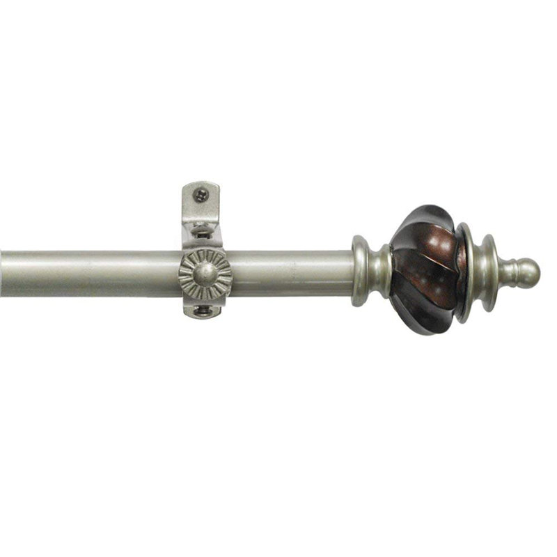 Tringle à rideaux simple ajustable Nicoli