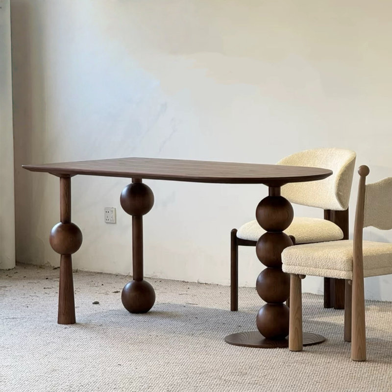 Table de salle à manger French Vintage, H 29,52 po x L 62,99 po x l 31,49 po