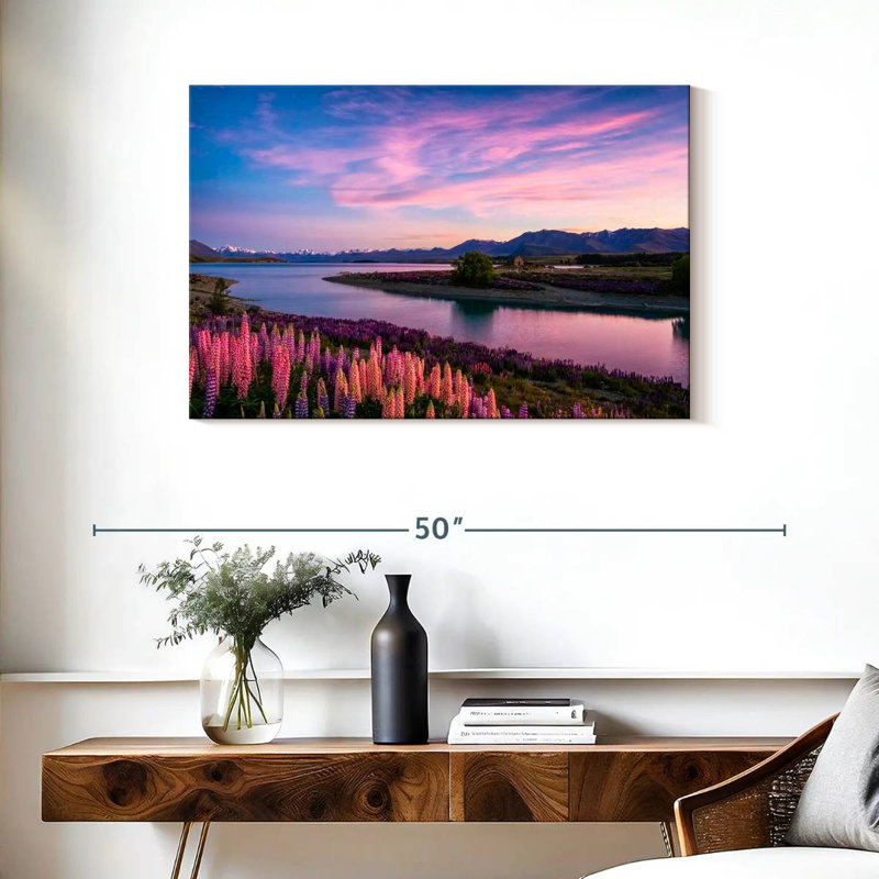 Alvord aube au lac Tekapo, H 24 po x l 36 po