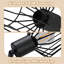 Chatal 3-light Spotlight E14 black swivelling 350-1827437296