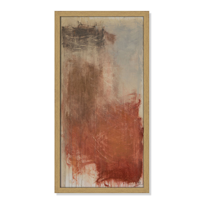 «Autumn Over The Rivera» par Casa Fine Arts, H 25 po x l 13 po x P 0,75 po, Reproduction encadrée sans passe-partout, Naturel