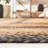 Braided Flat Weave Jute Striped Rug-45434946
