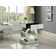 Matthieu Mirrored Glass Top End Table