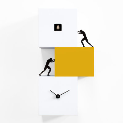 Jarrell Wood Wall Clock