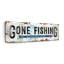 «Gone Fishing», impression sur toile-438635270