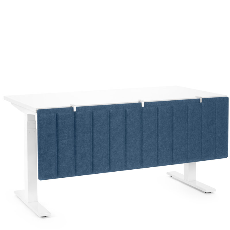 Panneau de modestie moulé pivotant, 17,5 po, Bleu très foncé, 57"