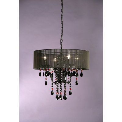 Ceasar 4-Light Drum Chandelier
