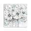 «Winter Blues Flower», art mural sans cadre