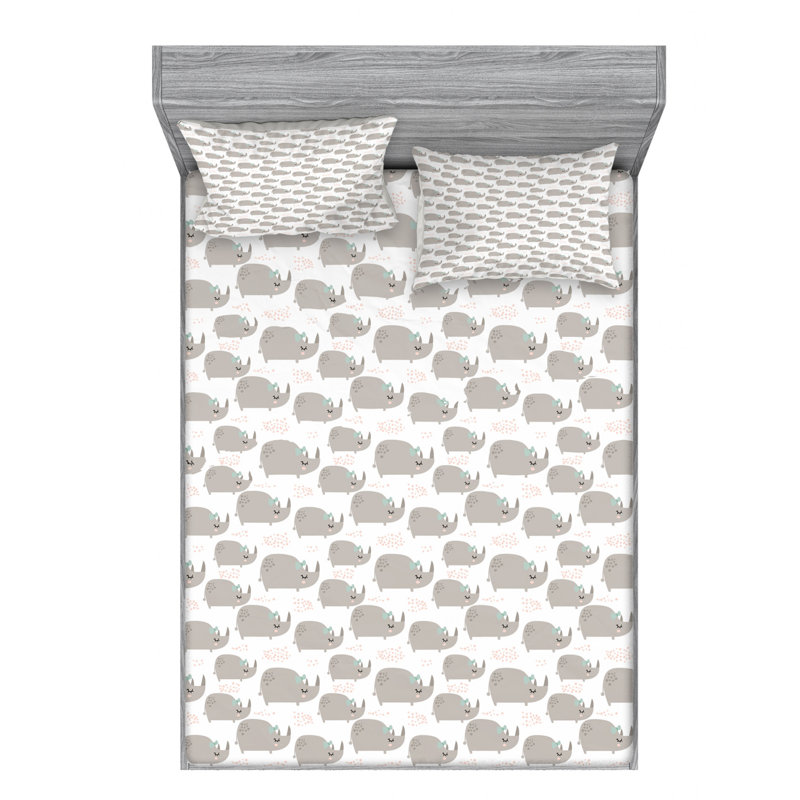 Microfiber Sheet Set, Full Sheet Set with Fitted Sheet
