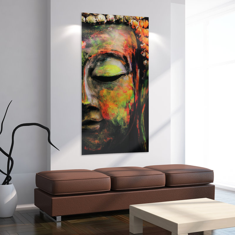 Bouddha - impression sans cadre sur verre