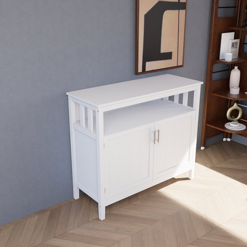Kitchen Storage Sideboards And Buffet Server Cabinets, White