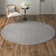 Elle Handmade Silver Rug