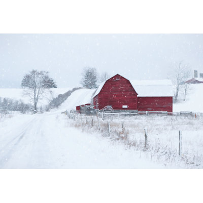 «A Late Winter Storm On Canvas» par Lori Deiter, reproduction