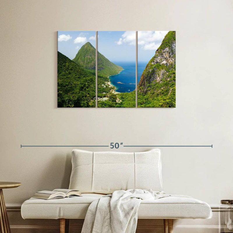 Gillard Piton Mountains, 24" H x 38" W