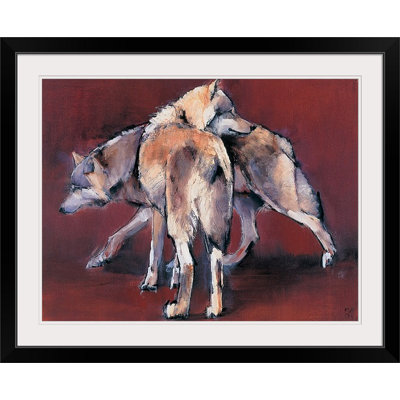 Yusef " Wolf Composition, 2001 " by Mark Adlington