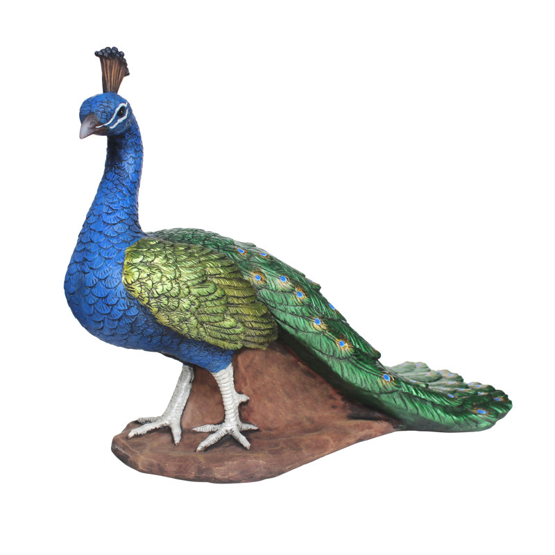 Statue de jardin peacock regal