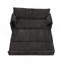 Canapé-lit ergonomique 59,5 po avec rangement et charge - lit convertible en chenille de soutien, capacité de 800 lb, poches latérales et ports USB / Type-C pour le salon et les petits espaces-1128010878