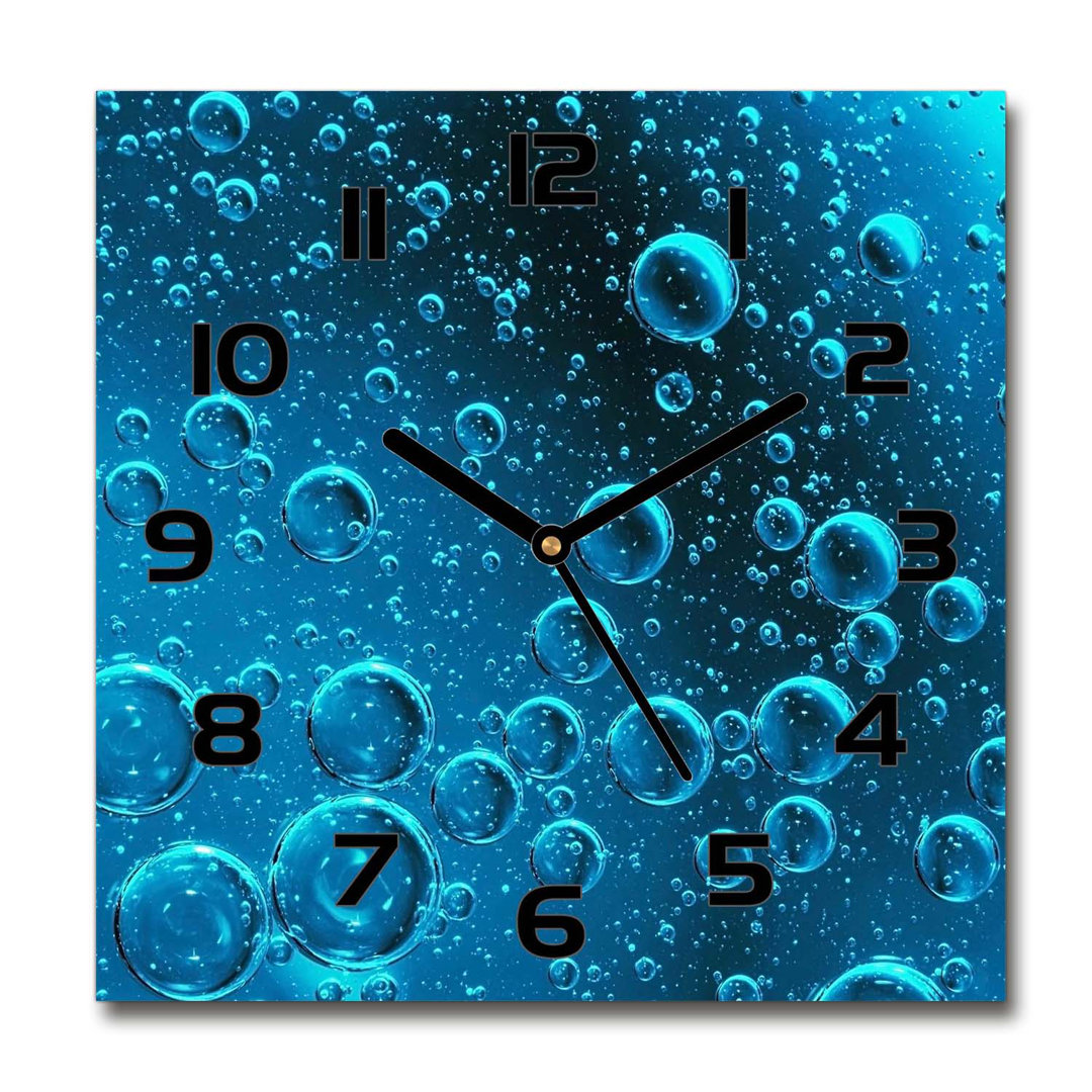 Analoge Wanduhr Jhavia Bubbles under Water 60 cm Geräuschlos