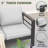 Kassian 5 - Person Patio Conversation Set with Cushions-635513368-635513371