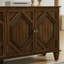 Buffet moderne Mid-Century de 65,2 po avec 4 portes sculptées à la main Rosalind-49548346