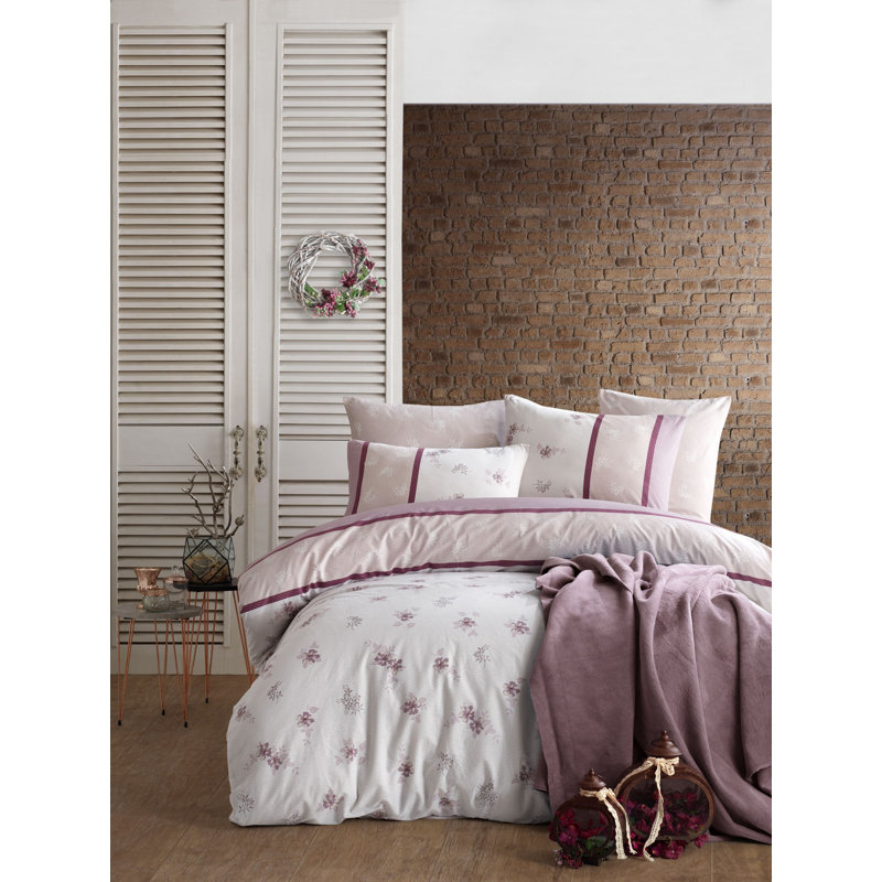 Ensemble de housse de couette 100% coton 3 pièces Tenney