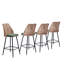 Upholstered Chenille Bar Stool-189047526