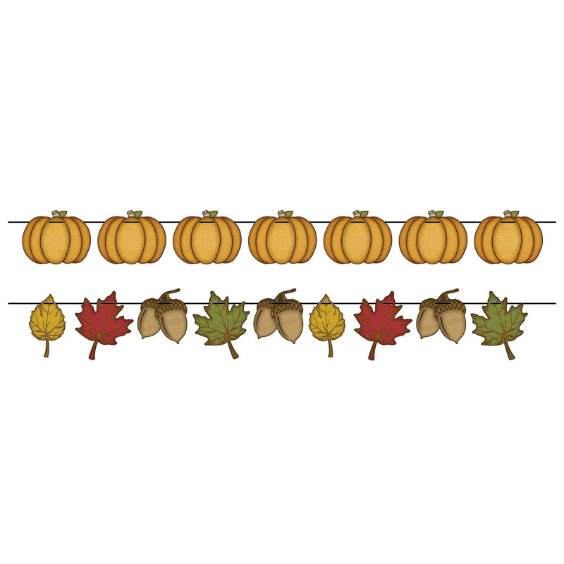 Rustic Fall Streamer Set