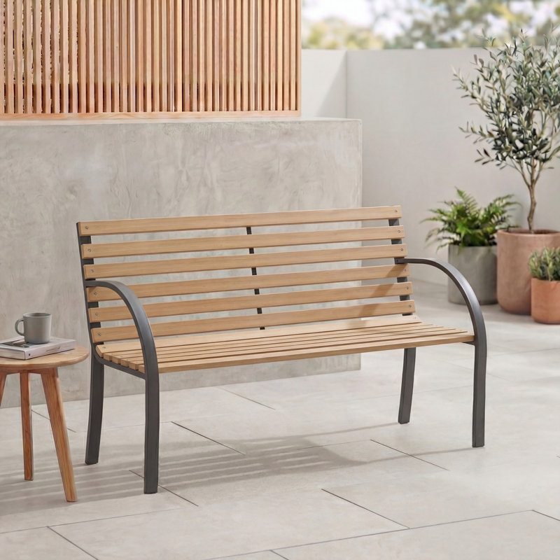 Postel Iron Outdoor Bench