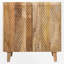Armoire de rangement avec conception cannelée-1872429346