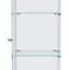 Vitrine en verre de qualité supérieure à 5 niveaux avec 4 modes DEL dynamiques, bibliothèque à porte simple en verre trempé pour objets de collection et décor, vitrine sur pied pour la maison et le bureau, assemblage facile