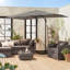 2m x 3m Rectangular Parasol-1695753457