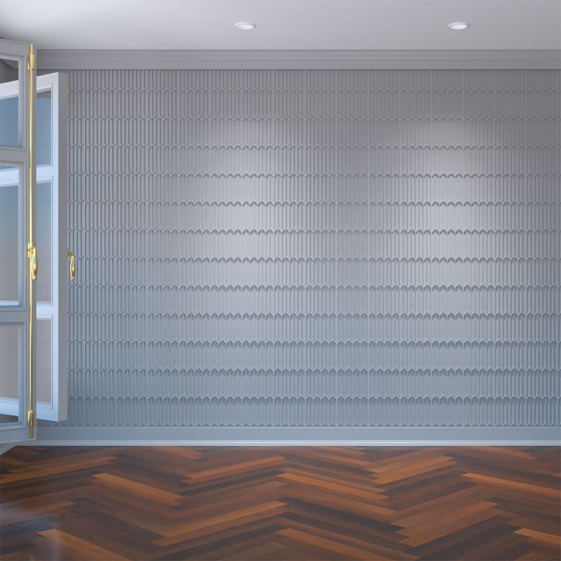 Panneaux muraux décoratifs Conroe, H 7,375 po x l 7,375 po x P 0,375 po