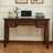 Nut-brown Rectangular Solid  Wood desk