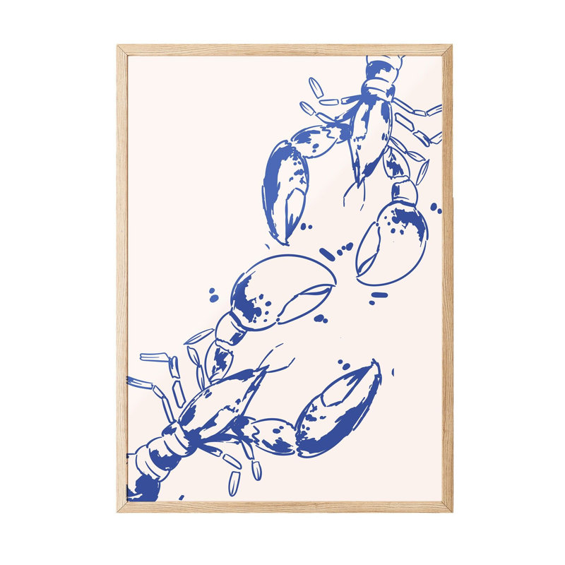 Peinture décorative encadrée