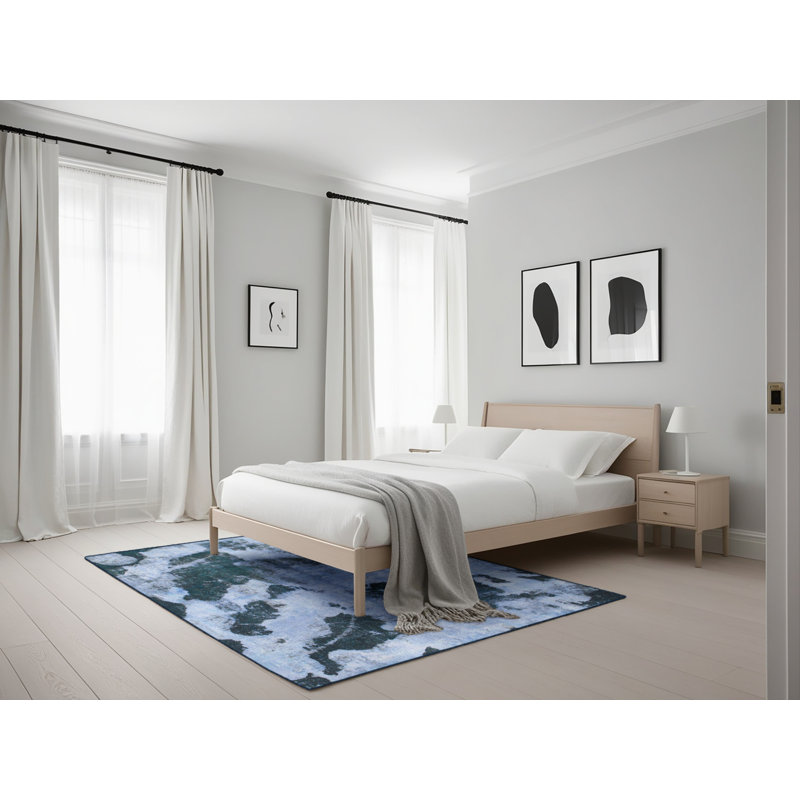 Tapis abstrait moderne 1371, Rectangle 5 pi x 7 pi