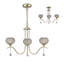 3 - Light Shaded Chandelier-32462811