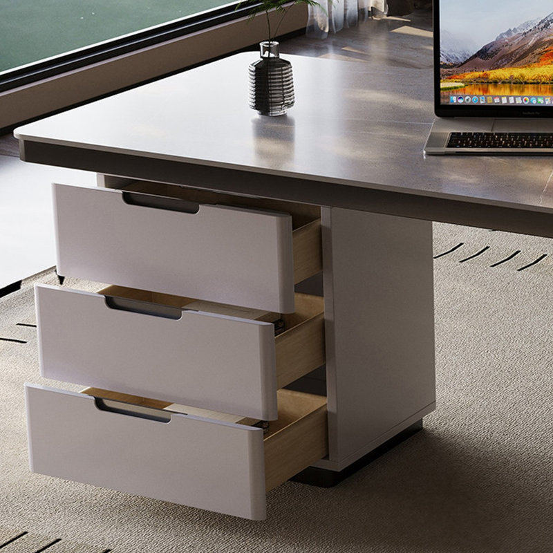 Bureau de direction Armani, 29.53"H*62.99"W*27.56"D, Left Hand Cabinet