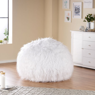 Standard Classic Faux Fur Bean Bag