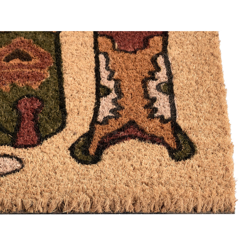 CARMONA Non-Slip Abstract Doormat