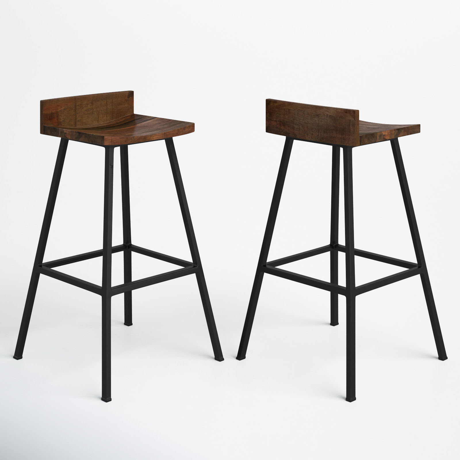 Chablis Solid Wood Stool