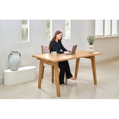 Solid Wood Extension Dining Table