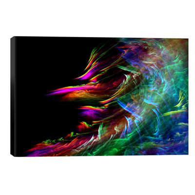Fire Waive - Print on Canvas