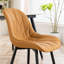Chaise d'appoint rembourrée en similicuir Chardee-1647928880