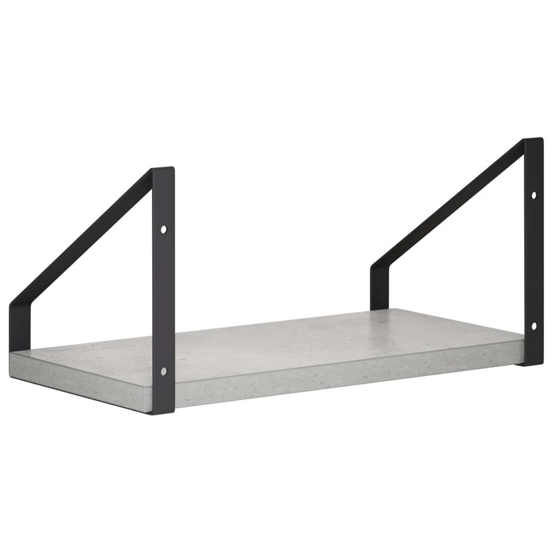 4 -Piece Steel Floating Shelf